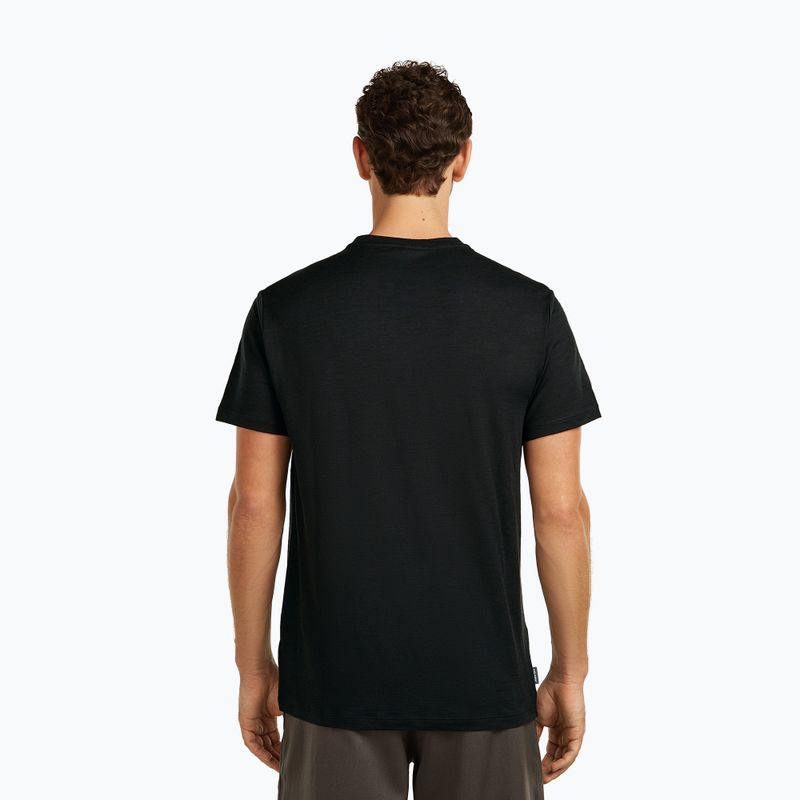 Koszulka męska icebreaker Merino 150 Tech Lite Transportage Tee black 3