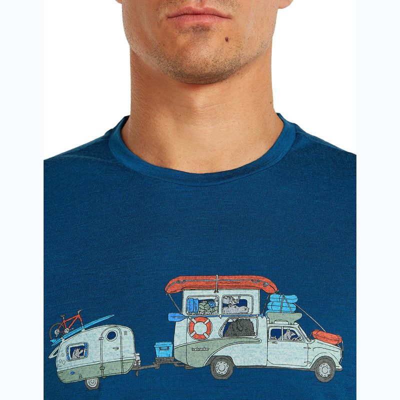 Koszulka męska icebreaker Merino 150 Tech Lite Transportage Tee atlantis 6