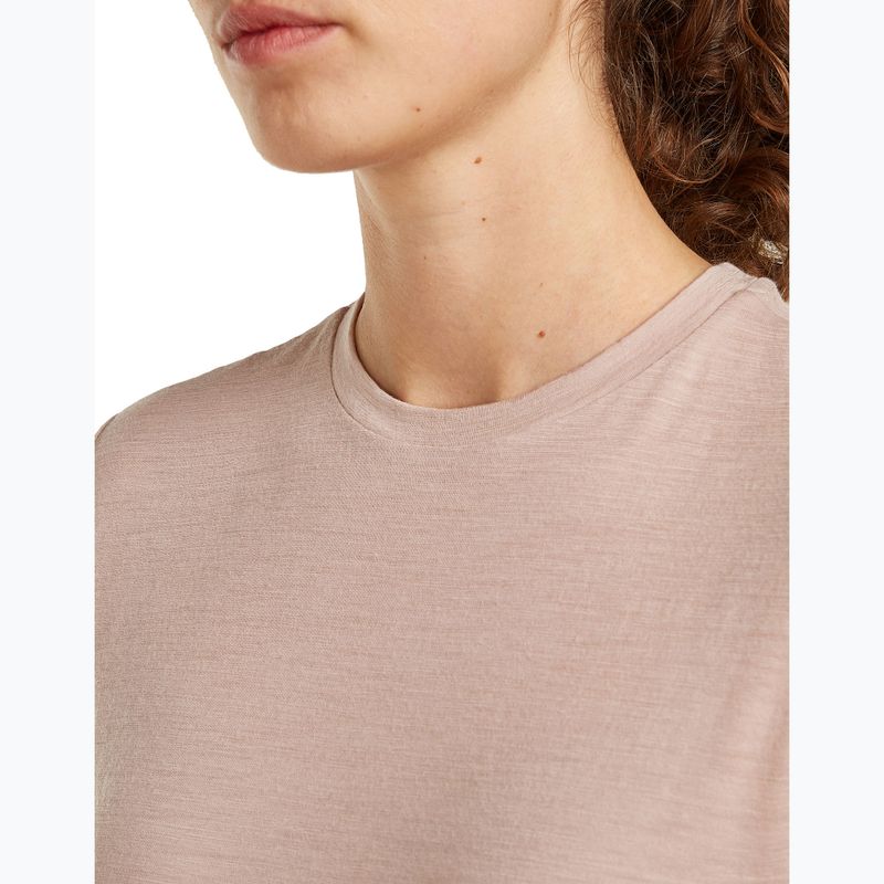 Koszulka trekkingowa damska icebreaker Merino 150 Tech Lite III Tee pink quartz 5