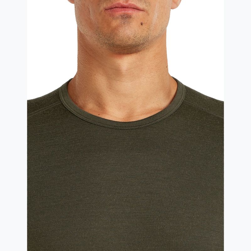 Longsleeve termoaktywny męski Icebreaker 200 Oasis Crewe  dark loden 5