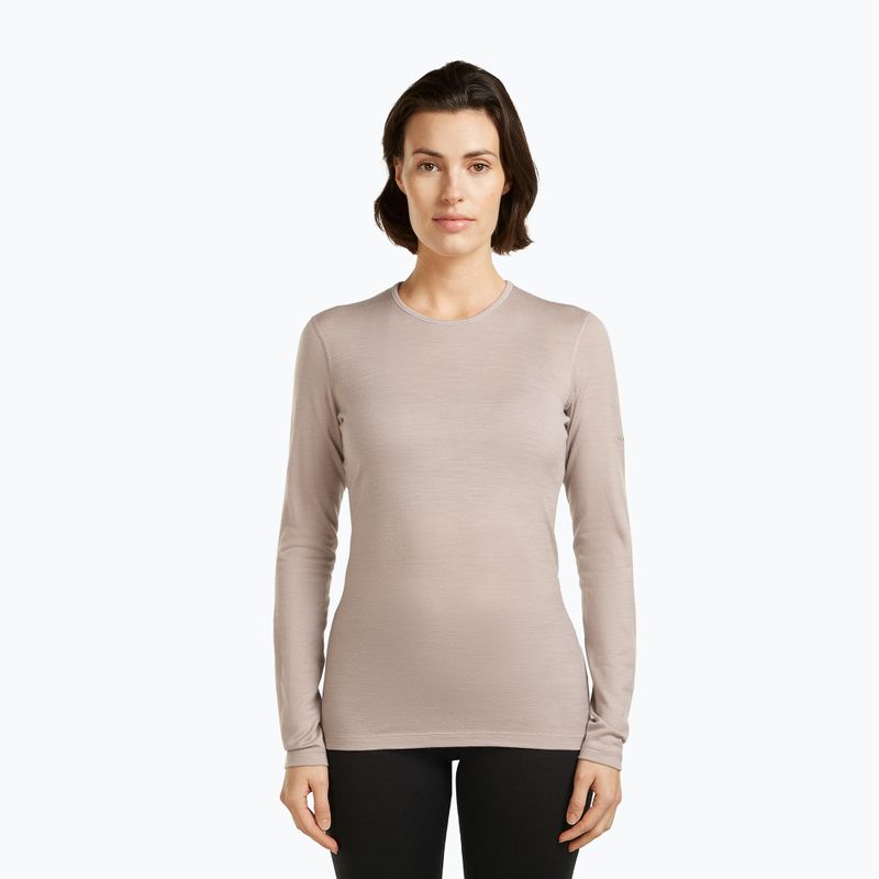 Bluza termoaktywna damska Icebreaker 200 Oasis Crewe pink quartz
