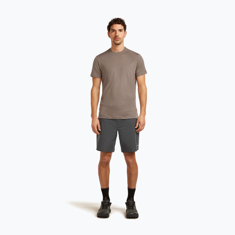 Koszulka trekkingowa męska icebreaker Merino 125 Cool-Lite Sphere III Tee porcini 2