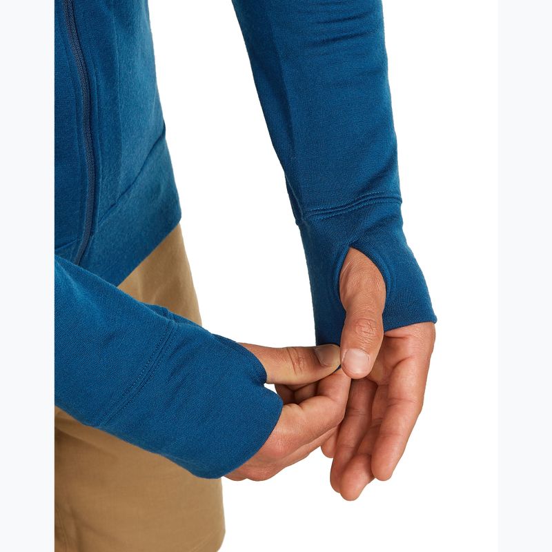 Bluza męska icebreaker Merino 260 Quantum IV Zip Hoodie atlantis 8