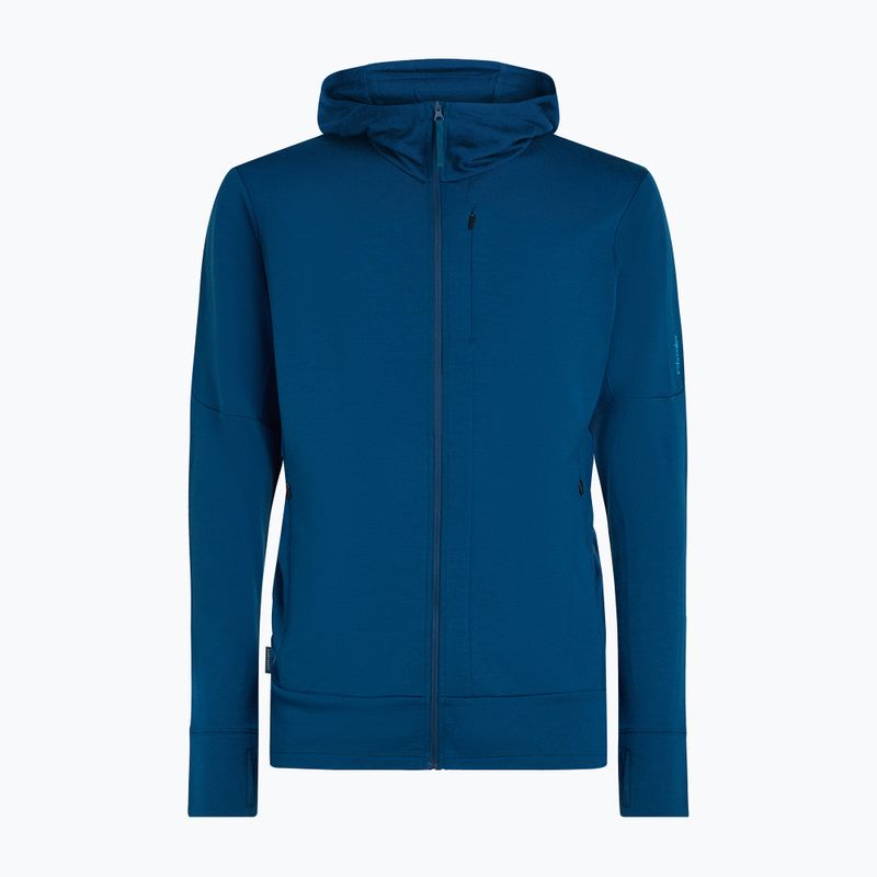 Bluza męska icebreaker Merino 260 Quantum IV Zip Hoodie atlantis 10