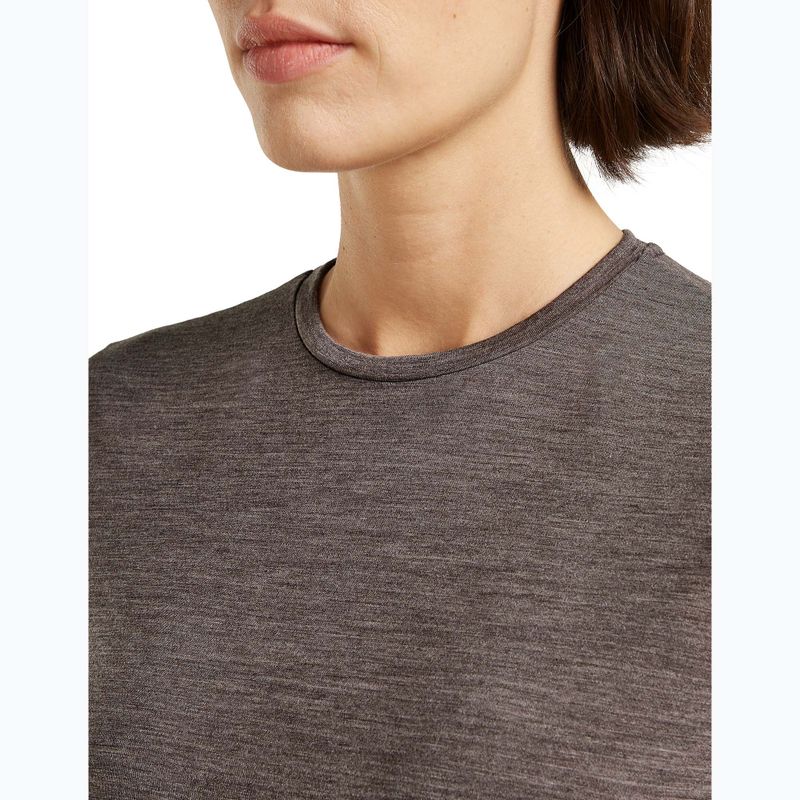 Koszulka trekkingowa damska icebreaker Merino 125 Cool-Lite™ Sphere III bittersweet hthr 5