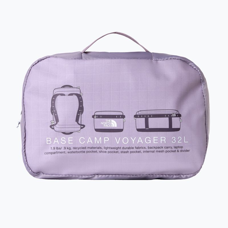 Torba podróżna The North Face Base Camp Voyager Duffel 32 l transcendent grey/endle 4