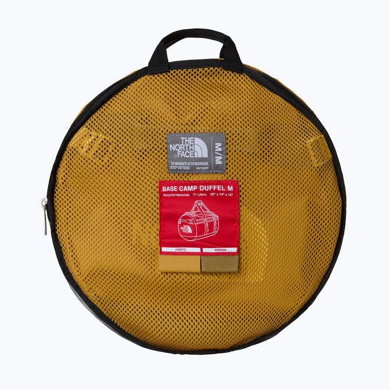 Torba podróżna The North Face Base Camp Duffel M 71 l golden tan/cedar/honeye 4