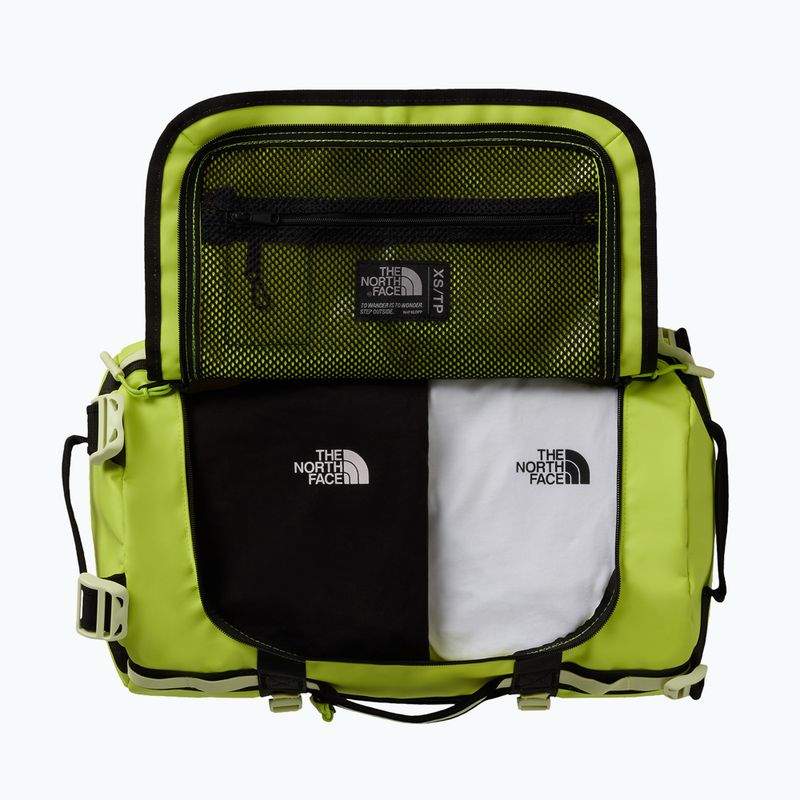 Torba podróżna The North Face Base Camp Duffel XS 31 l fizz lime/lemon mist/tn 3