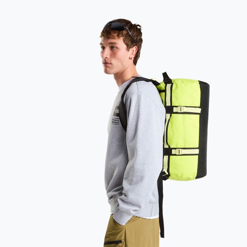 Torba podróżna The North Face Base Camp Duffel XS 31 l fizz lime/lemon mist/tn 6