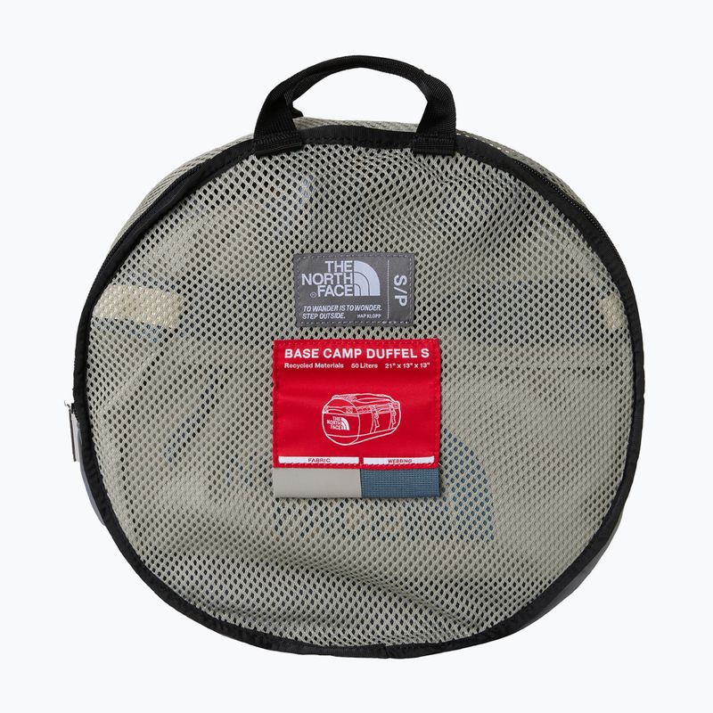 Torba podróżna The North Face Base Camp Duffel S 50 l stone slab/granite grey 4