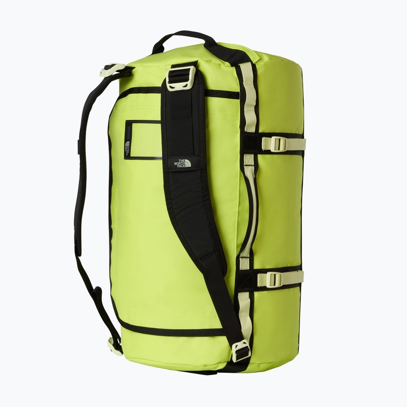 Torba podróżna The North Face Base Camp Duffel S 50 l fizz lime/lemon mist/tn 2