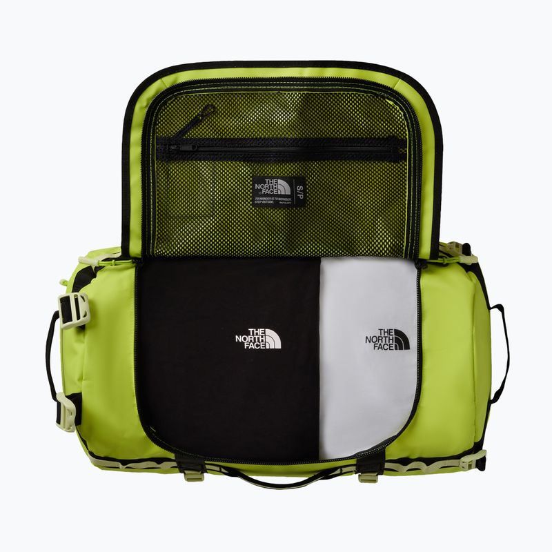 Torba podróżna The North Face Base Camp Duffel S 50 l fizz lime/lemon mist/tn 3