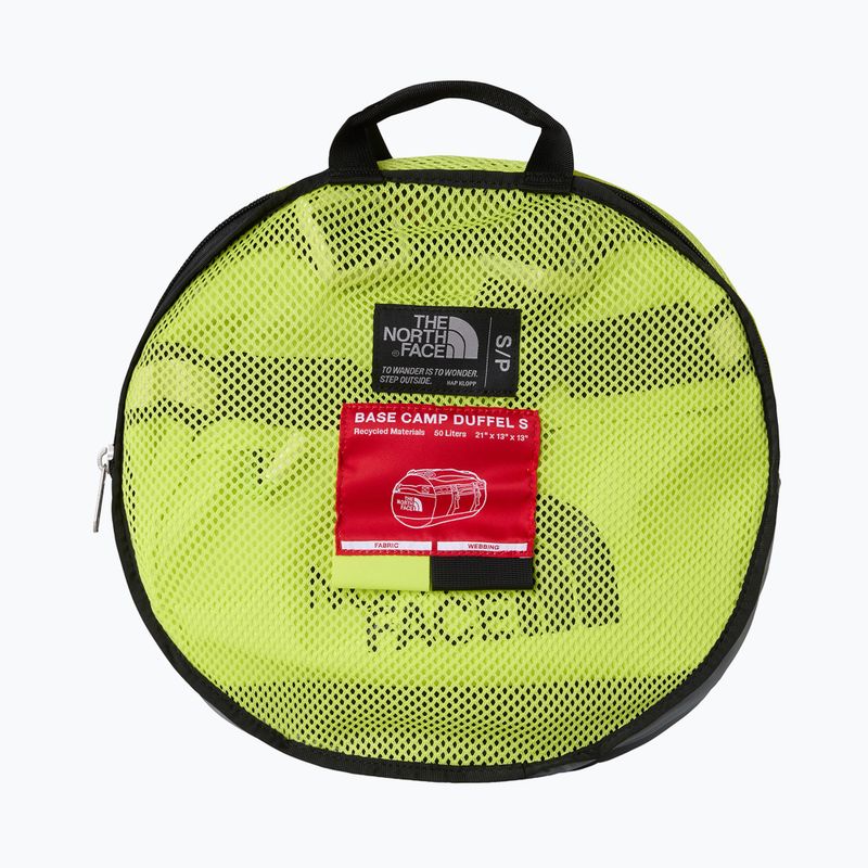 Torba podróżna The North Face Base Camp Duffel S 50 l fizz lime/lemon mist/tn 4