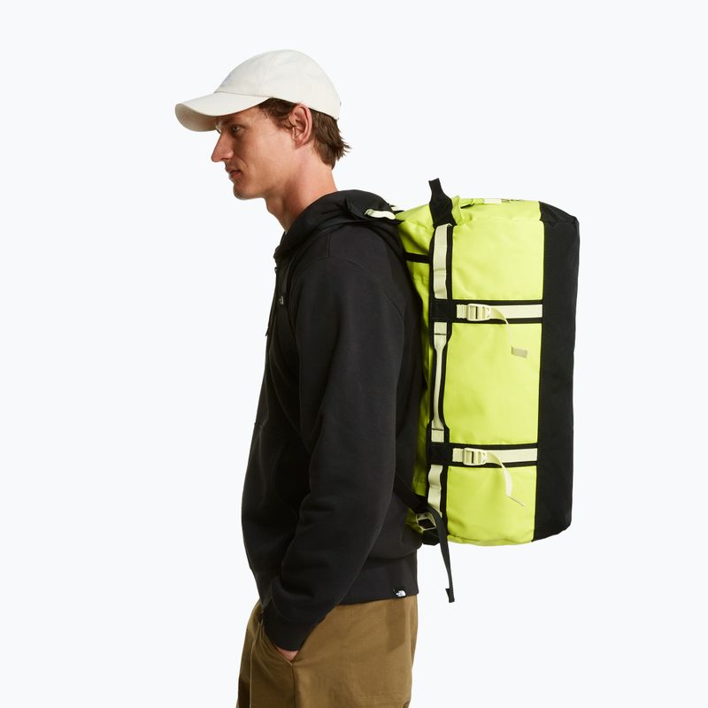 Torba podróżna The North Face Base Camp Duffel S 50 l fizz lime/lemon mist/tn 6