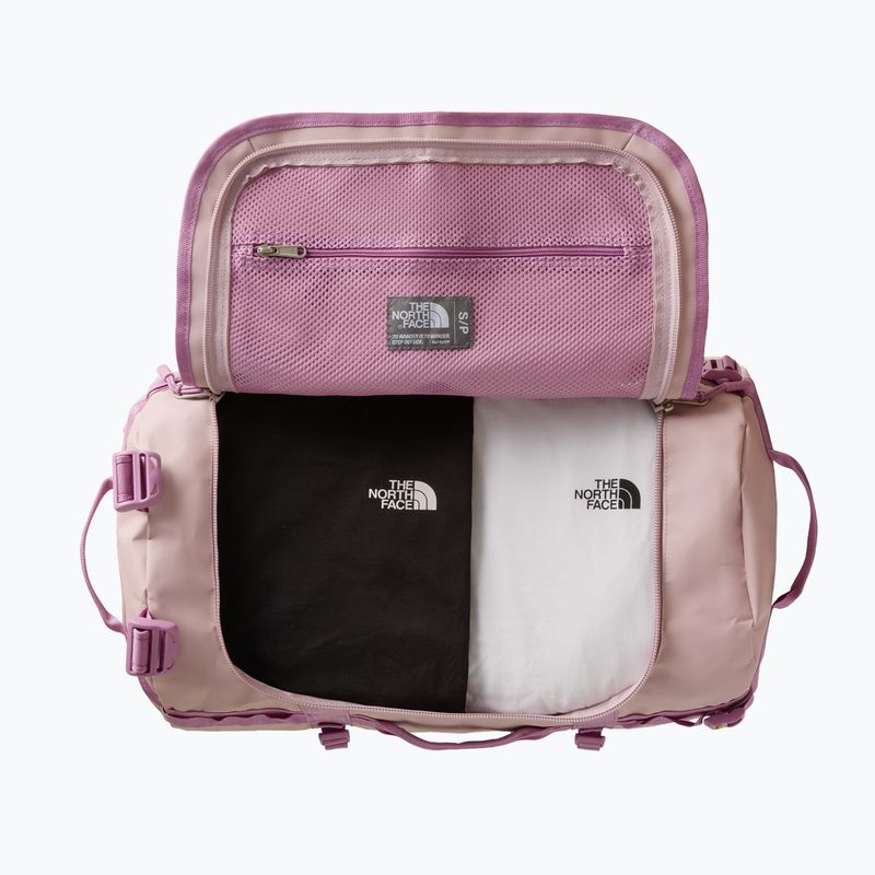 Torba podróżna The North Face Base Camp Duffel S 50 l metal pink/hushed laven 3