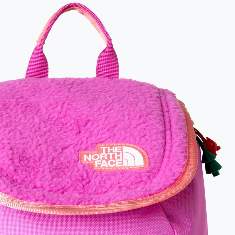 Plecak miejski dziecięcy The North Face Mini Explorer 10 l violet crocus/fuchsia flash 4