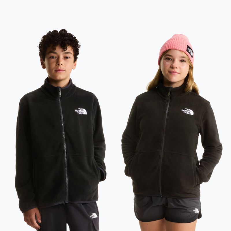 Bluza dziecięca The North Face Glacier Full Zip tnf black 3