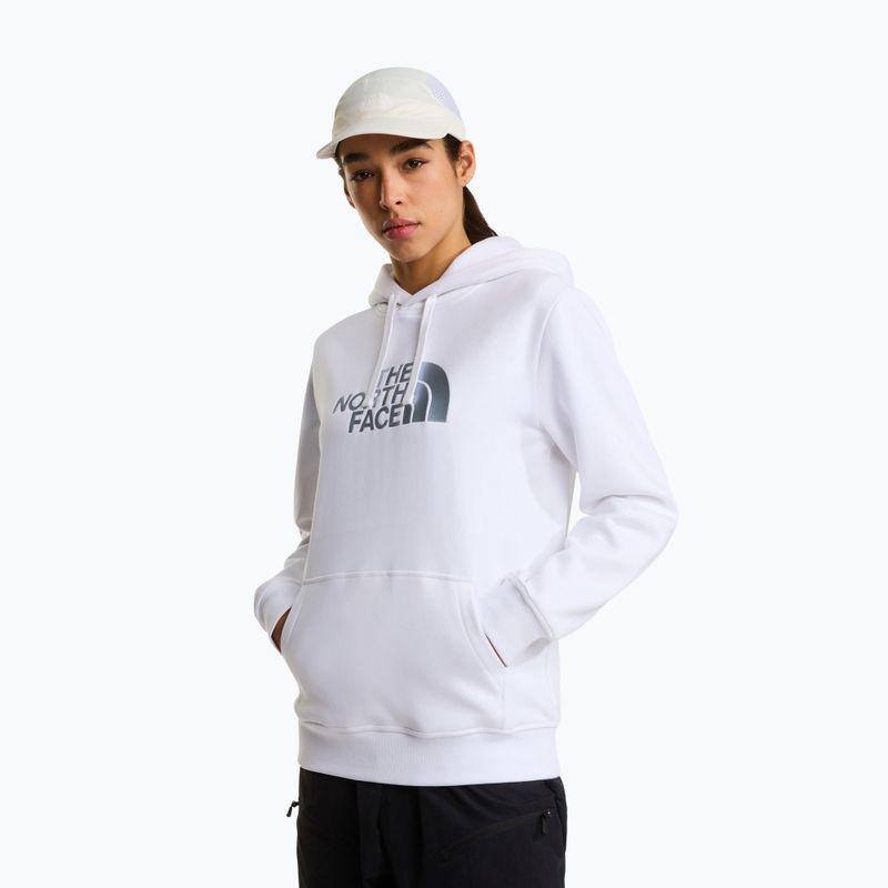 Bluza damska The North Face Drew Peak Pullover Hoodie white/frost grey