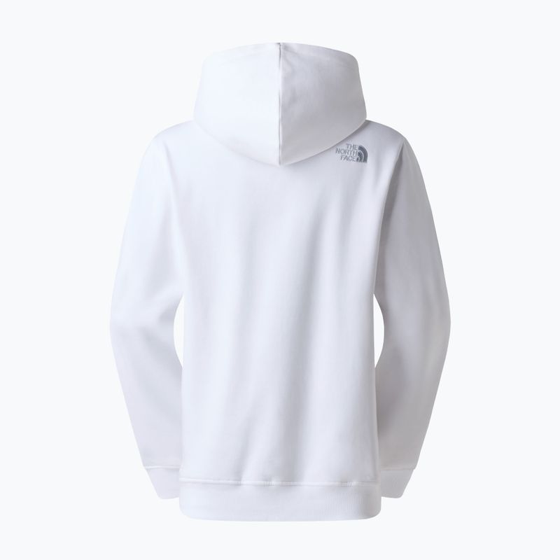 Bluza damska The North Face Drew Peak Pullover Hoodie white/frost grey 6