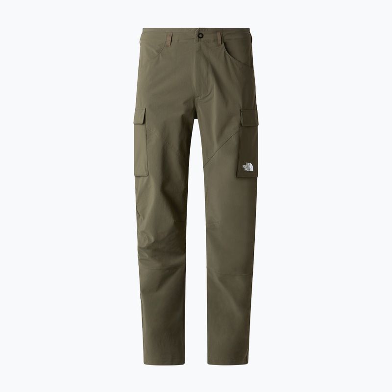 Spodnie trekkingowe męskie The North Face Exploration Cargo taupe green 4