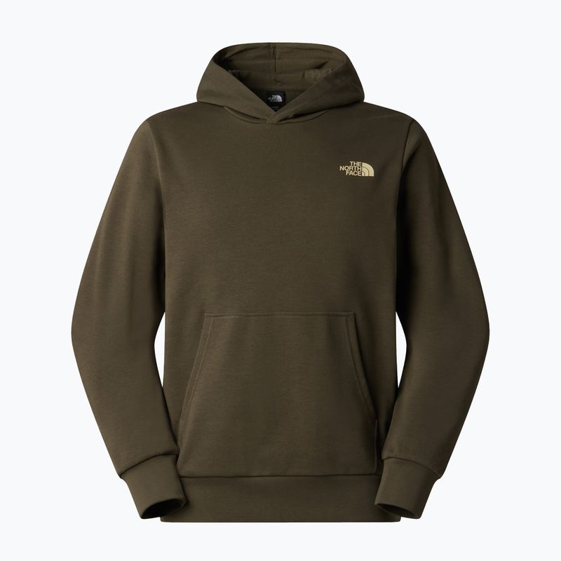 Bluza męska The North Face Monte Regular Hoodie Graphic new taupe green 4