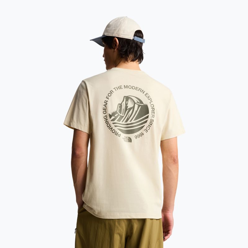 Koszulka męska The North Face Monte Regular Graphic desert stone 3