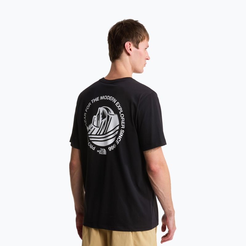 Koszulka męska The North Face Monte Regular Graphic tnf black 3