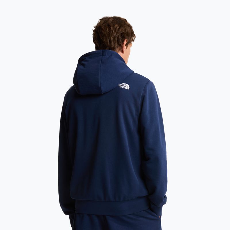 Bluza męska The North Face Simple Dome Light Regular Full Zip Hooded summit navy 3