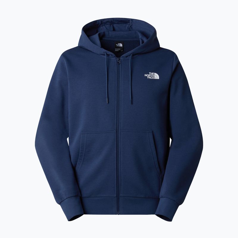 Bluza męska The North Face Simple Dome Light Regular Full Zip Hooded summit navy 5