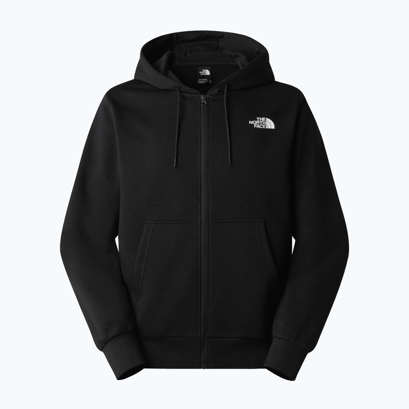 Bluza męska The North Face Simple Dome Light Regular Full Zip Hooded tnf black 5