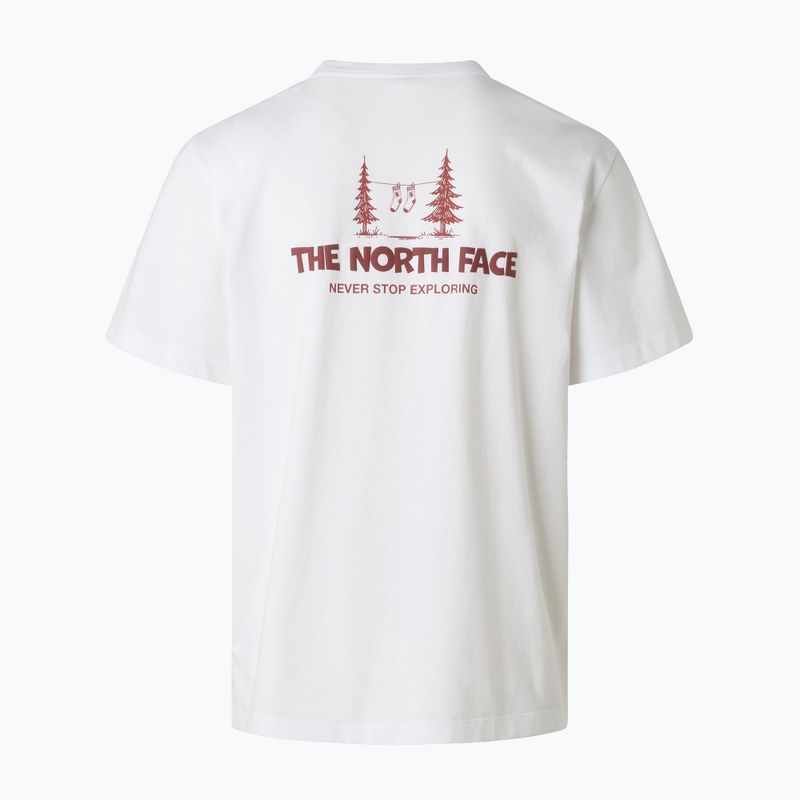 Koszulka męska The North Face Camping Relaxed tnf white 5