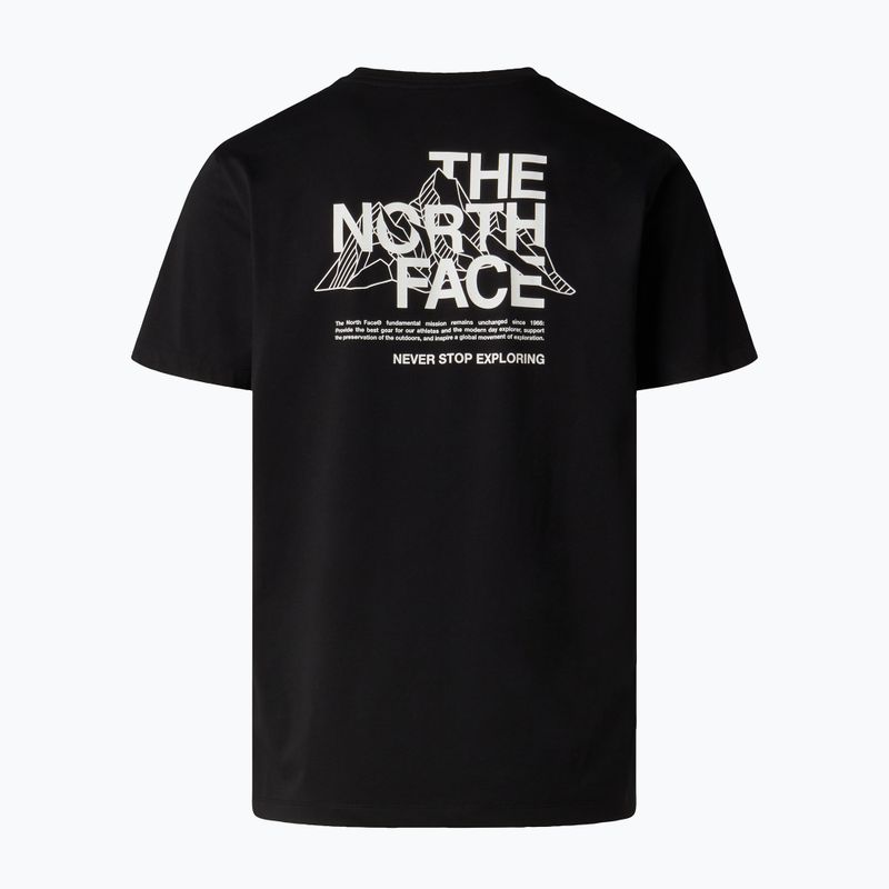 Koszulka męska The North Face Mountain Sketch Regular tnf black 6