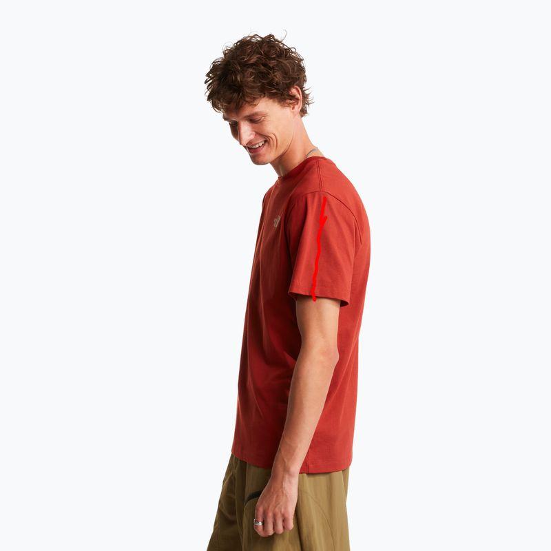 Koszulka męska The North Face Vertical Regular iron clay 3