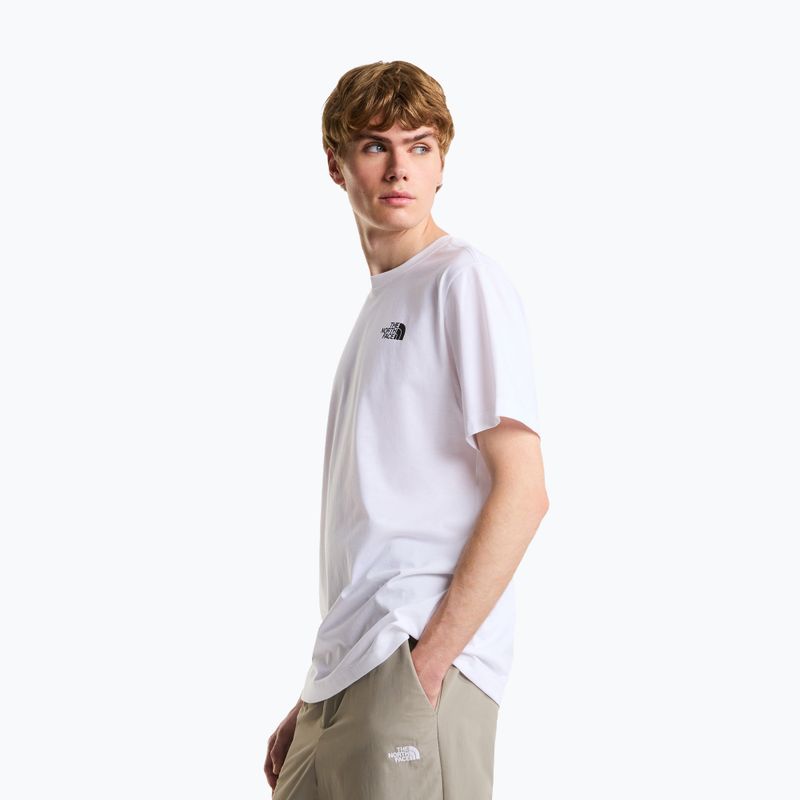 Koszulka męska The North Face Vertical Regular tnf white 4