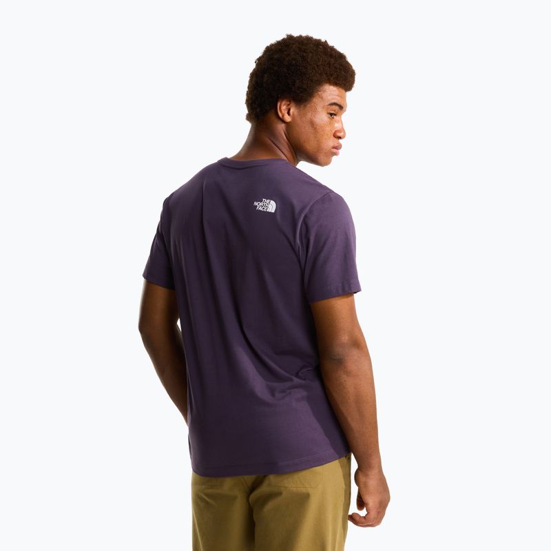 Koszulka męska The North Face Evolution Half Dome endless dusk 4