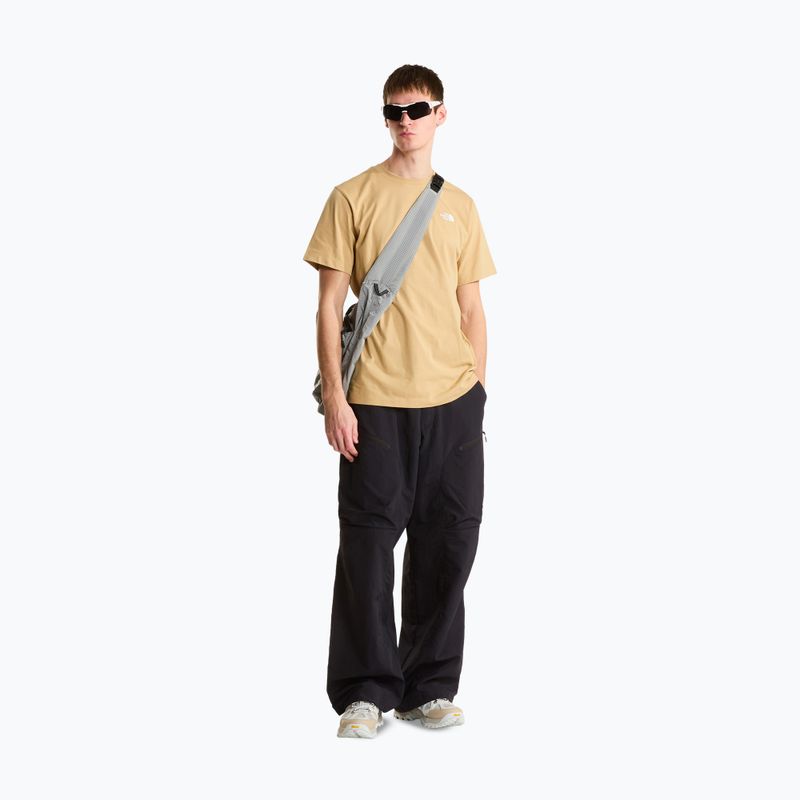 Koszulka męska The North Face Evolution Simple Dome Regular SS khaki stone 2