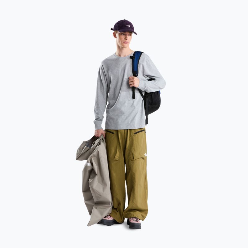 Longsleeve trekkingowy męski The North Face Evolution Simple Dome Regular LS Tee tnf pale grey heather 2