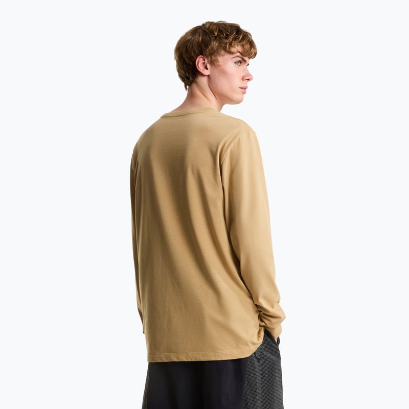 Longsleeve trekkingowy męski The North Face Evolution Simple Dome Regular khaki stone 3