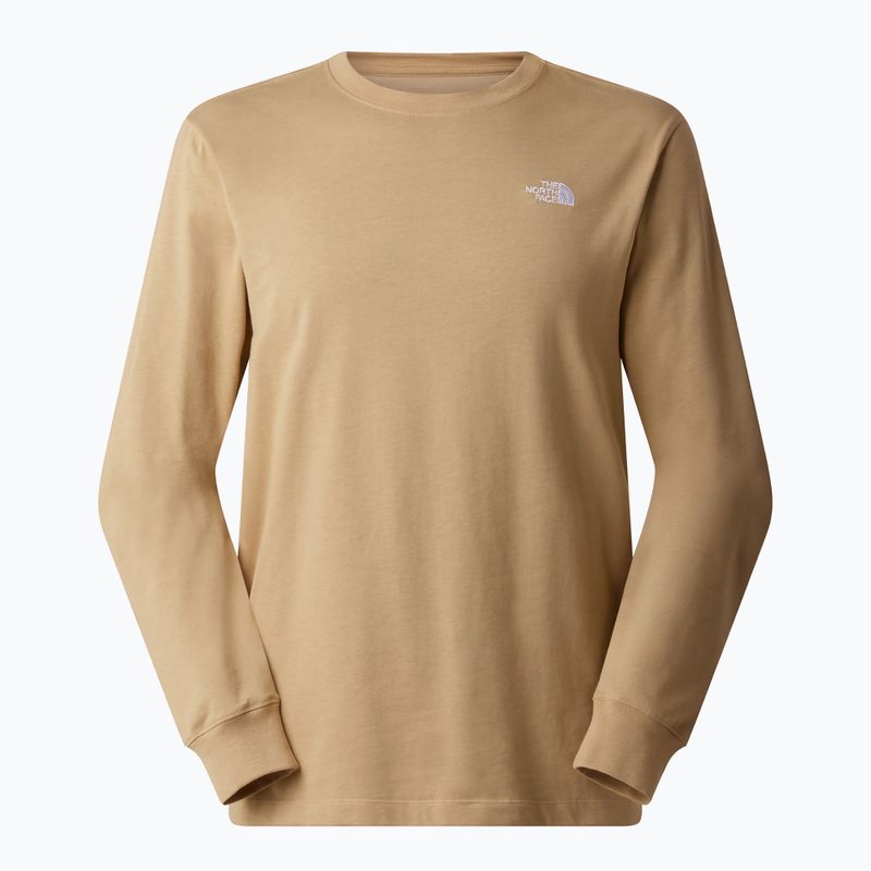 Longsleeve trekkingowy męski The North Face Evolution Simple Dome Regular khaki stone 5