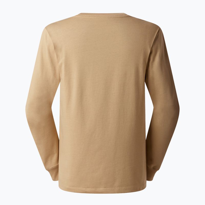 Longsleeve trekkingowy męski The North Face Evolution Simple Dome Regular khaki stone 6