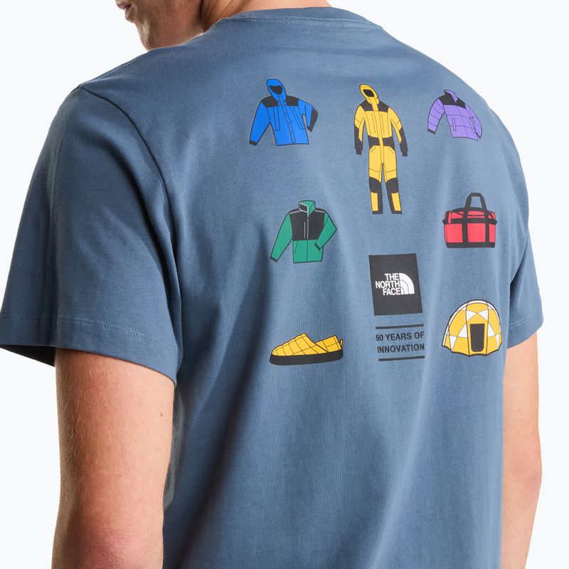 Koszulka męska The North Face Mountain Celebration Regular granite grey 6