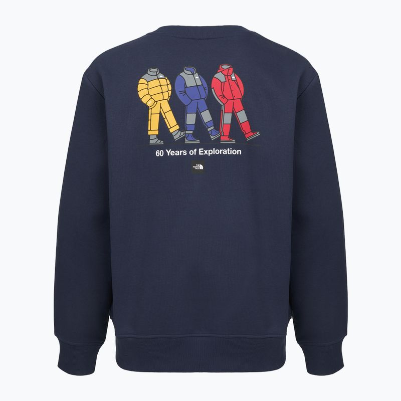 Bluza The North Face Celebration Relaxed Crew Graphic summit navy 2