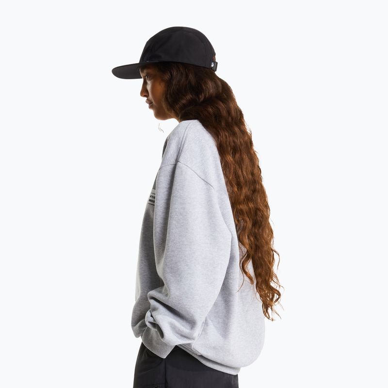 Bluza The North Face Celebration Relaxed Crew Graphic tnf light grey heather 12