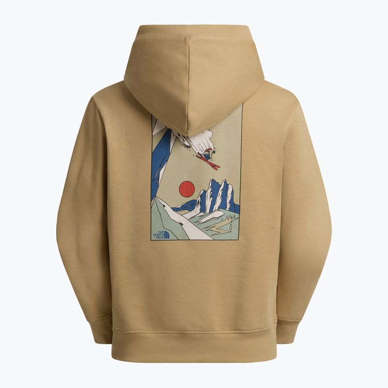 Bluza The North Face Mountain Celebration Relaxed Hoodie khaki stone 2