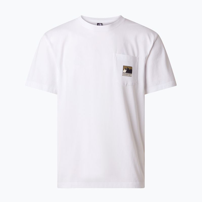 Koszulka męska The North Face Mountain Logo Relaxed tnf white 4
