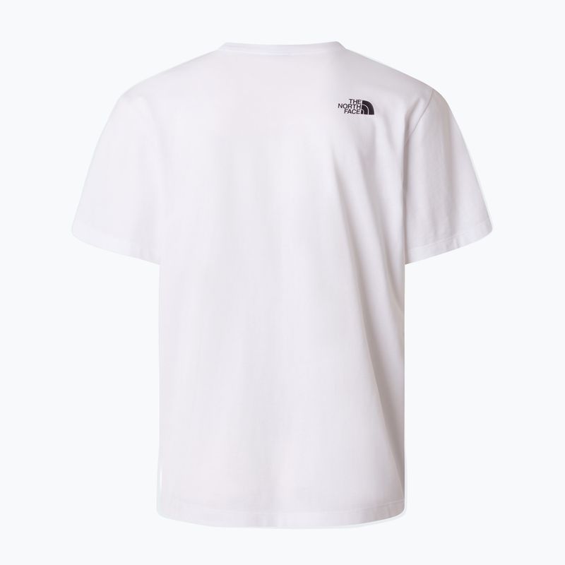 Koszulka męska The North Face Mountain Logo Relaxed tnf white 5