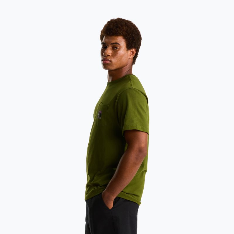 Koszulka męska The North Face Mountain Logo Relaxed woodland green 4