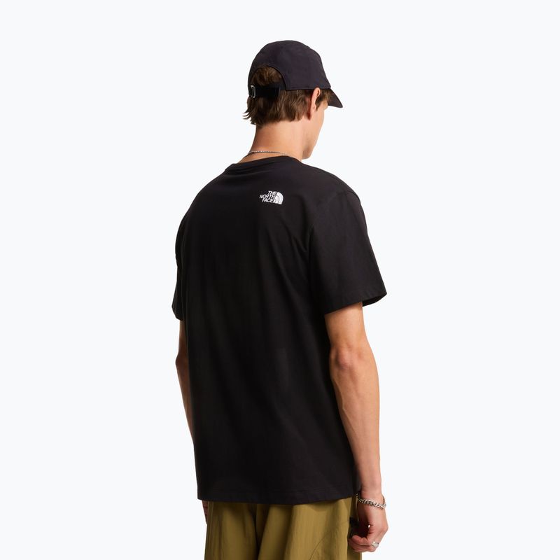 Koszulka męska The North Face Mountain Logo Relaxed tnf black 3