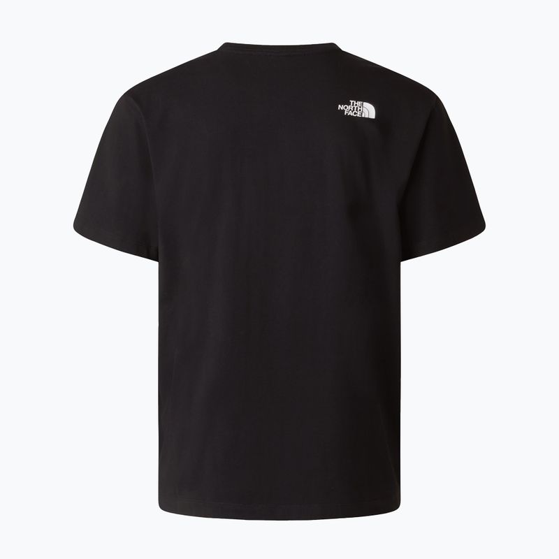 Koszulka męska The North Face Mountain Logo Relaxed tnf black 6
