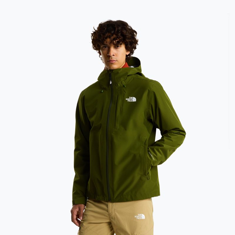 Kurtka przeciwdeszczowa męska The North Face Dryzzle FutureLight 2 woodland green